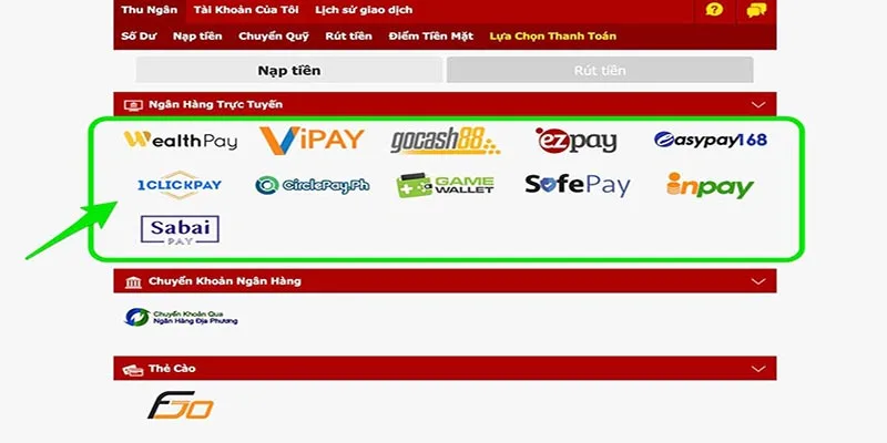 nạp tiền dafabet